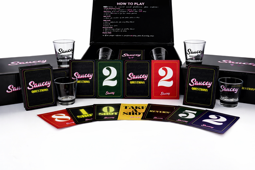 Saucey Questions: The Ultimate Adult Game Night Experience