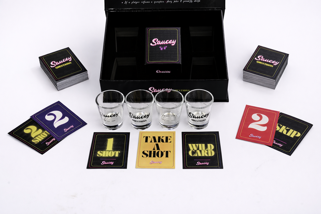 Saucey Questions: The Ultimate Adult Game Night Experience