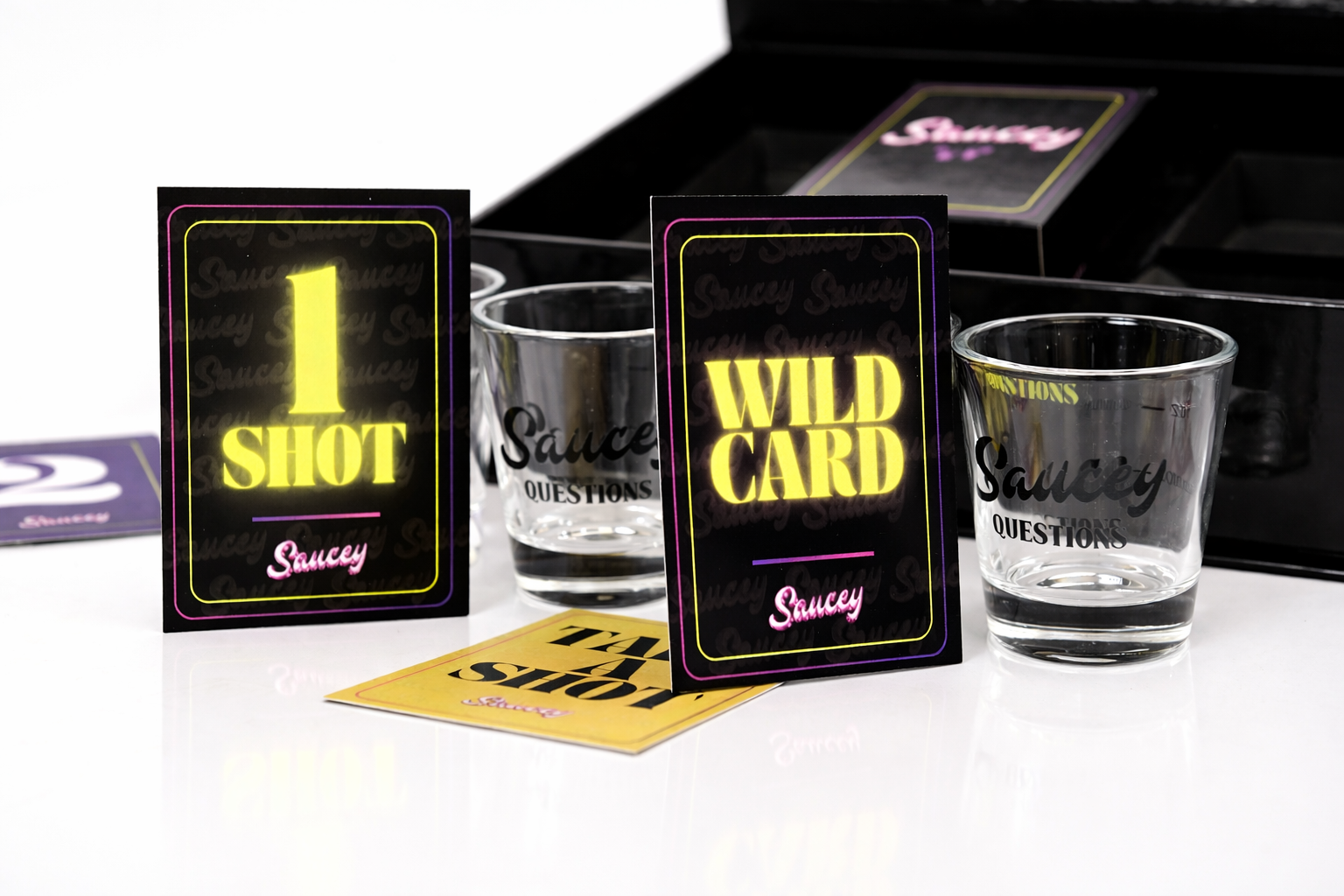 Saucey Questions: The Ultimate Adult Game Night Experience